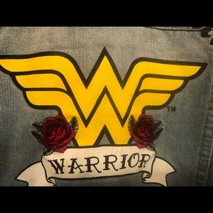 DC Comic original Wonder Woman Denim Jacket